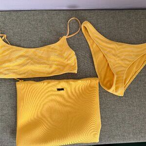 triangl bikini | MICA | "Shine" / Yellow | Top (M) | Bottom (M) Cheeky